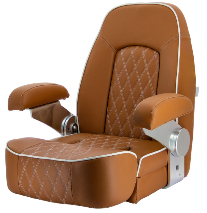 brown boat seat luxury